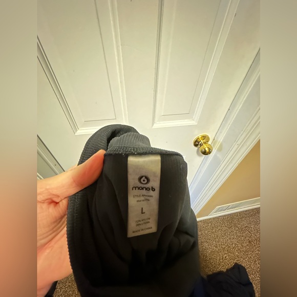 Mona B full length ribbed leggings - Picture 3 of 3